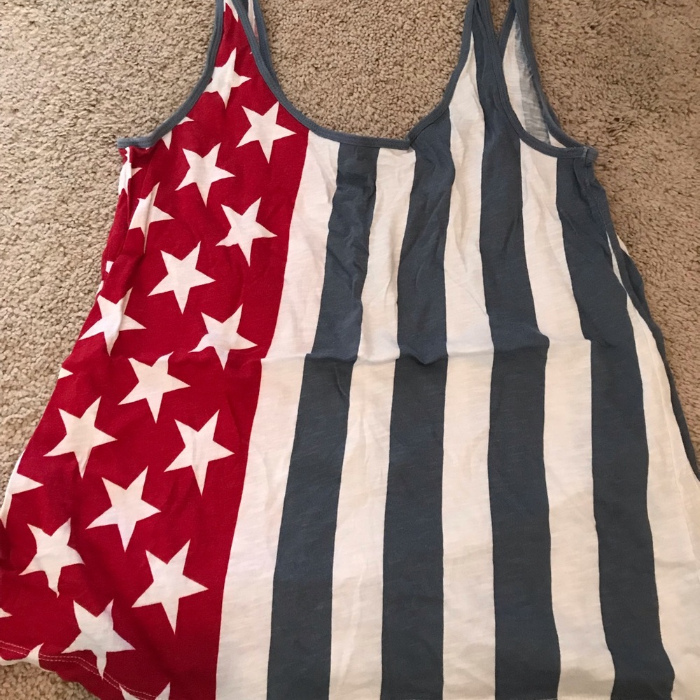 Old navy star spangled tank